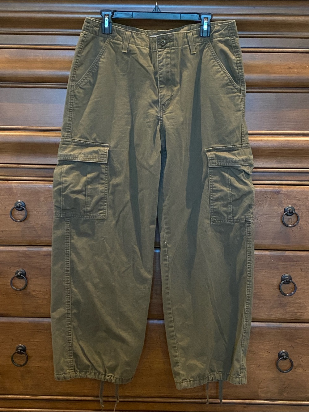 Levi's Olive Green ‘94 Baggy High Rise Cargo Pants
